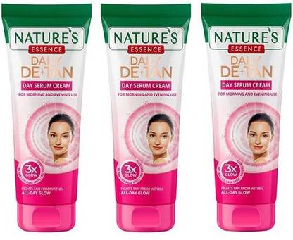 Nature's Essence NATURE'S DAILY DE-TAN DAY SERUM CREAM 50MLX3(95MRPX3)