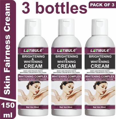 Latibule 2 in 1 Whitening Body Lotion SPF 15 + Moisturiser Fairness For Face, Hand & Body