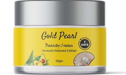 Aablia Gold Pearl Beauty Whitening Cream Avocado Extract 7 Days Whitening