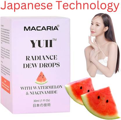 MACARIA YUII Vibrant Watermelon Glow Concentrate By Japanese Technology