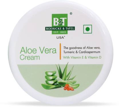 Dr.Willmar Schwabe India B&T Aloevera Cream - Aloe vera & Turmeric with Vitamin E & Vitamin D (Pack of 2)