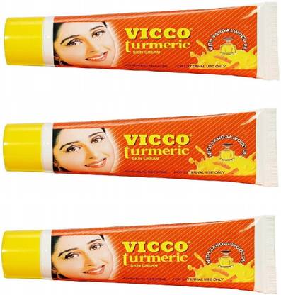 VICCO Turmeric Cream - 3 x 15 g Packs