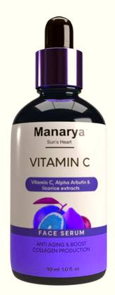 Manarya Vitamin C serum With 2% Alpha Arbutin, Niacinamide, 3% Tranexamic, 1% Hyaluronic