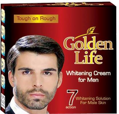 GOLDEN LIFE Beauty Cream For Men 7 Whitening Solutions For Men Skin