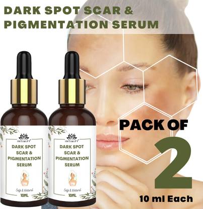 INTIMIFY Serum Remove Pigmentation Dark Spots Scars & Fine Line For Men Women Pack of 2