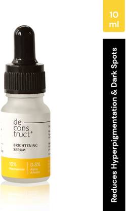 deconstruct Brightening Serum 10% Niacinamide for Reducing Pigmentation, Dark Spots & Tan