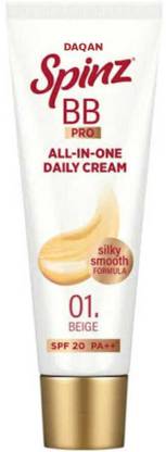 DAQAN Spinz BB Pro Brightening & Beauty Face All-in-One Daily Cream | SPF 20 PA++