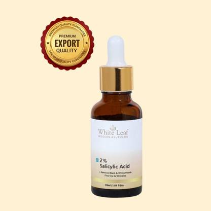 White Leaf 2% Salicylic Acid with Anti Pimple,Oil Control &Skin Brightening Serum