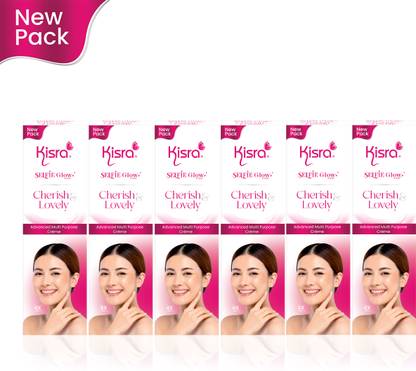 KISRA Cherish & Lovely MultiPurpose Hydrating, Glowing Whitening & Brightening Creme
