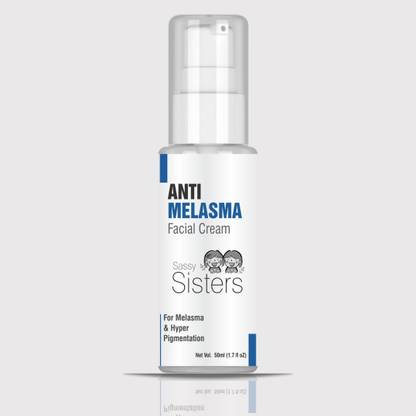 Sassy Sisters Anti Melasma Face Cream, Removes Pigmentation, Dark Spots, Erythema & Acne Scars