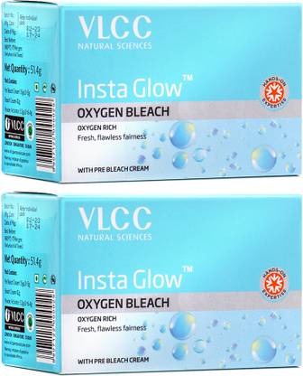 VLCC Insta Glow Oxygen Bleach (Pack of 2)