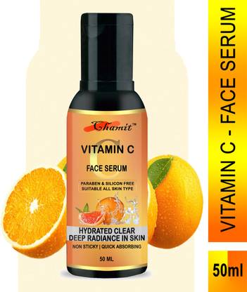 Chamit Vitamin C Daily Glow face serum with Complete Bright face for Unisex