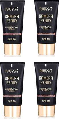 NEXA FAIR TONE Camera Ready Foundation Cream Pack of 4
