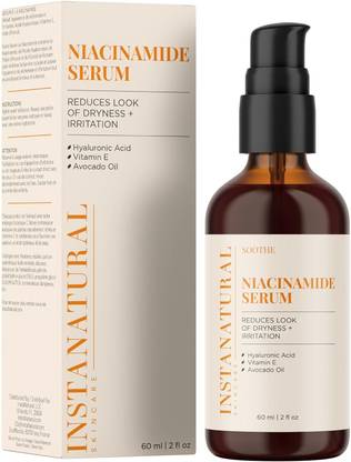 InstaNatural Niacinamide Cream 5% Vitamin B3 Serum