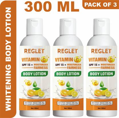 REGLET Whitening Beauty Body Lotion With Sun Protection Factor 15 ++