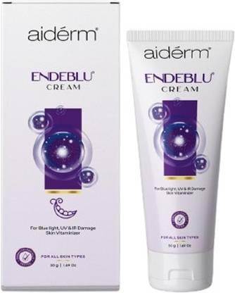 Aiderm Endeblu - (Hydrolyzed Pea Protein) Cream for Blue light, UV & IR Damage