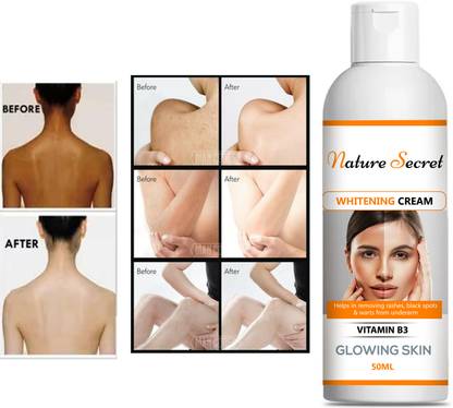 MegaValue Nature Secret White Cream for Skin Whitening & Glowing Skin Men & Women