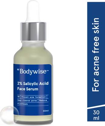 Be Bodywise 2% Salicylic Acid Face Serum | Reduces Acne, Blackheads, Whiteheads, Pores