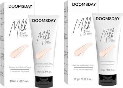 DOOMSDAY balance and reduce scars milk face cream