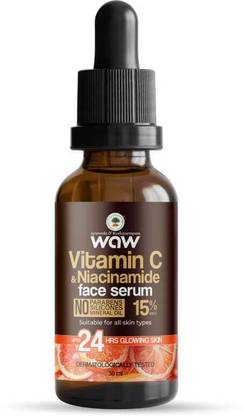 Evvue WAW Vitamin C Serum For Skin whitening & Hyperpigmentation (30 ml)