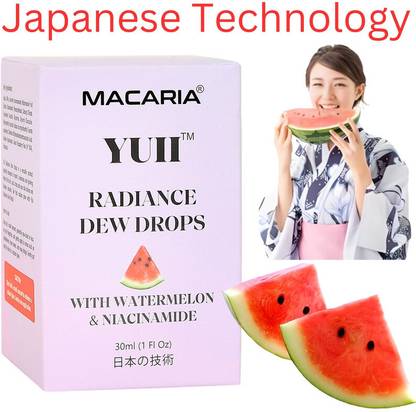MACARIA YUII Watermelon Niacinamide Glow Boost Serum By Japanese Technology
