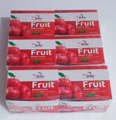Skin Alive SA Fruit Bleach cream Brightening & glow 43g(6pc)