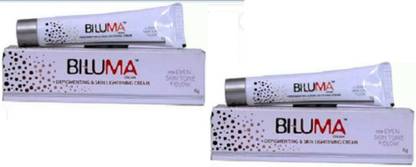 BILUMA Cream 15g for de pigmenting and skin lightening pack of 2