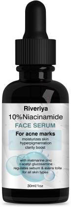 VITRACOS 10% Niacinamide Serum For Face with Zinc for Acne, Acne Marks & Blemishes | Oil