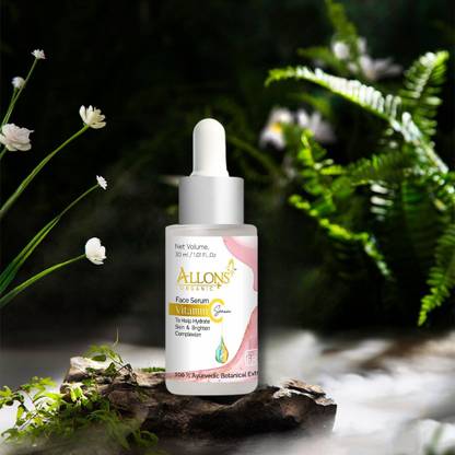 allons Vitamin C Face Serum For Glowing Skin | Fades Dark Spots |