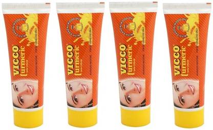 VICCO Sandalwood oil & Turmeric Skin Cream (15g) Pack of 4