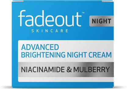 Fadeout Advanced Whitening Night Cream, Clinically Proven