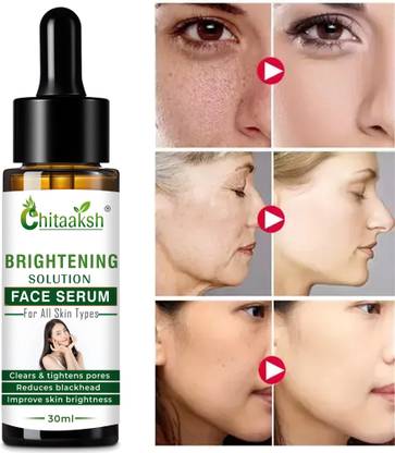 CHITAAKSH Brightening Face Serum with Vitamin B3 with Japanese Fermented Rice Water
