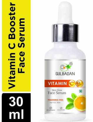 GULBADAN Vitamin C Face Serum - Skin Brightening, Anti-Aging