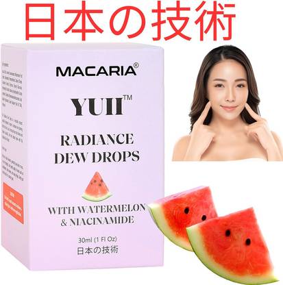 MACARIA Watermelon Dewy Melon Luminescence Serum By Japanese Technology