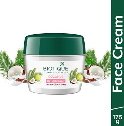 BIOTIQUE Bio Coconut Whitening & Brightening Cream 175Gm