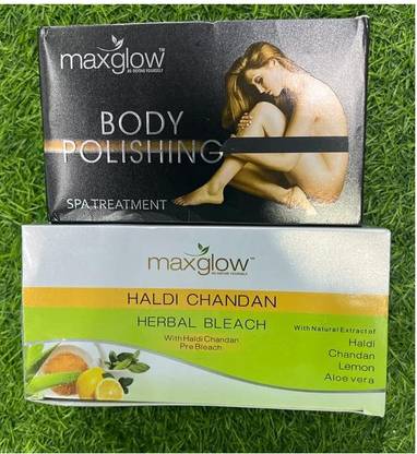 maxglow Mxglow HC Bleach 300g & Mxglow Body Polishing Spa Treatment 105g