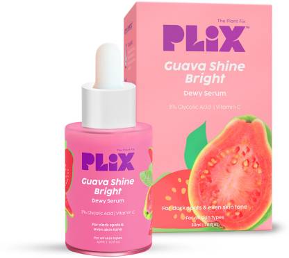 The Plant Fix Plix 3% Glycolic Acid Guava Serum For Glowing Skin & Gentle Exfoliation