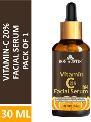 Bon Austin Vitamin C 20% Oil Free Facial serum- For Lightening, Whitening & Brightening Skin