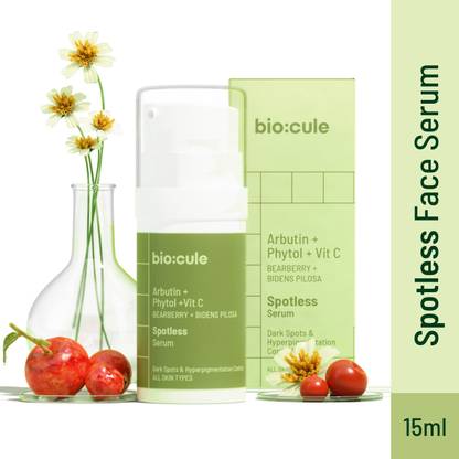 biocule Spotless Vitamin C Face Serum for Dark Spots & Hyperpigmentation | Glowing Skin