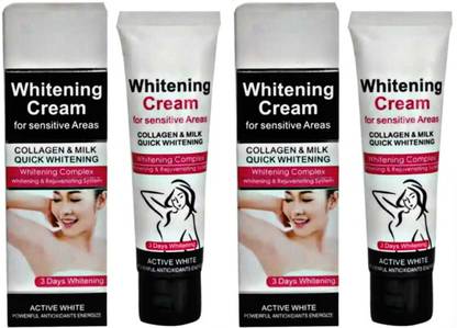 WHITENING CREAM cream for sensitive areas 50ml 2pc