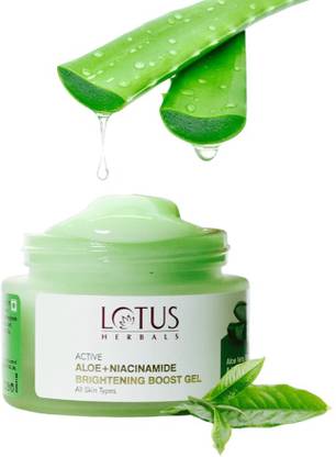LOTUS HERBALS ACTIVE ALOE+NIACINAMIDE CALM BOOST GEL