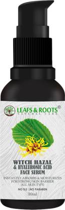Leafs & Roots Witch Hazal & Hyaluronic Acid Face Serum 30ml