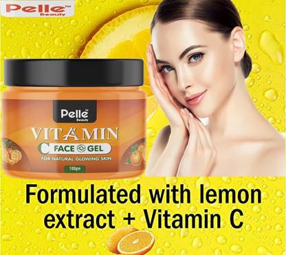 Pelle Beauty Vitamin C Face Gel _ For Reduced Wrinkles - Org01 = 100Gm