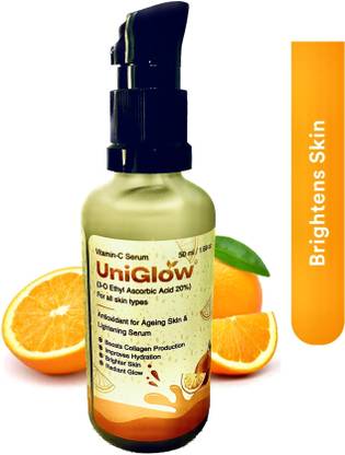 Discover Marketing UniGlow Vitamin C 20 % Face Serum for Glowing Skin and Face| Women & Men|50 ml