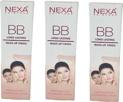 NEXA FAIR TONE BB Cream (Long Lasting Make Finish) Pack of 3