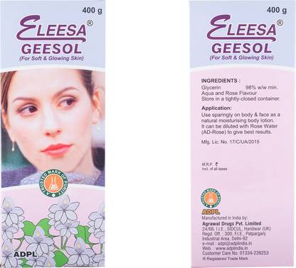 ELEESA GEESOL Glycerin
