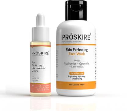 प्रॉस्किरे Niacinamide Serum With Face Wash For Acne