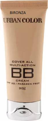 BIRONZA cover all multi action BB cream spf 20 set of 10 paraben free