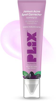 The Plant Fix Plix Jamun Acne Spot Corrector Gel For Reducing Active Acne, Day & Night Gel