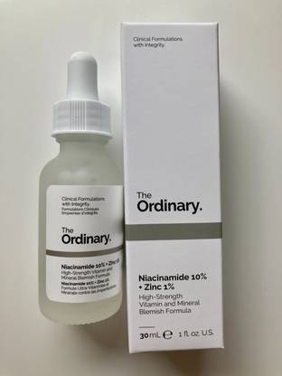 THE ORDINARY Niacinamide 10% + Zinc 1% Serum for whitening 30 ml